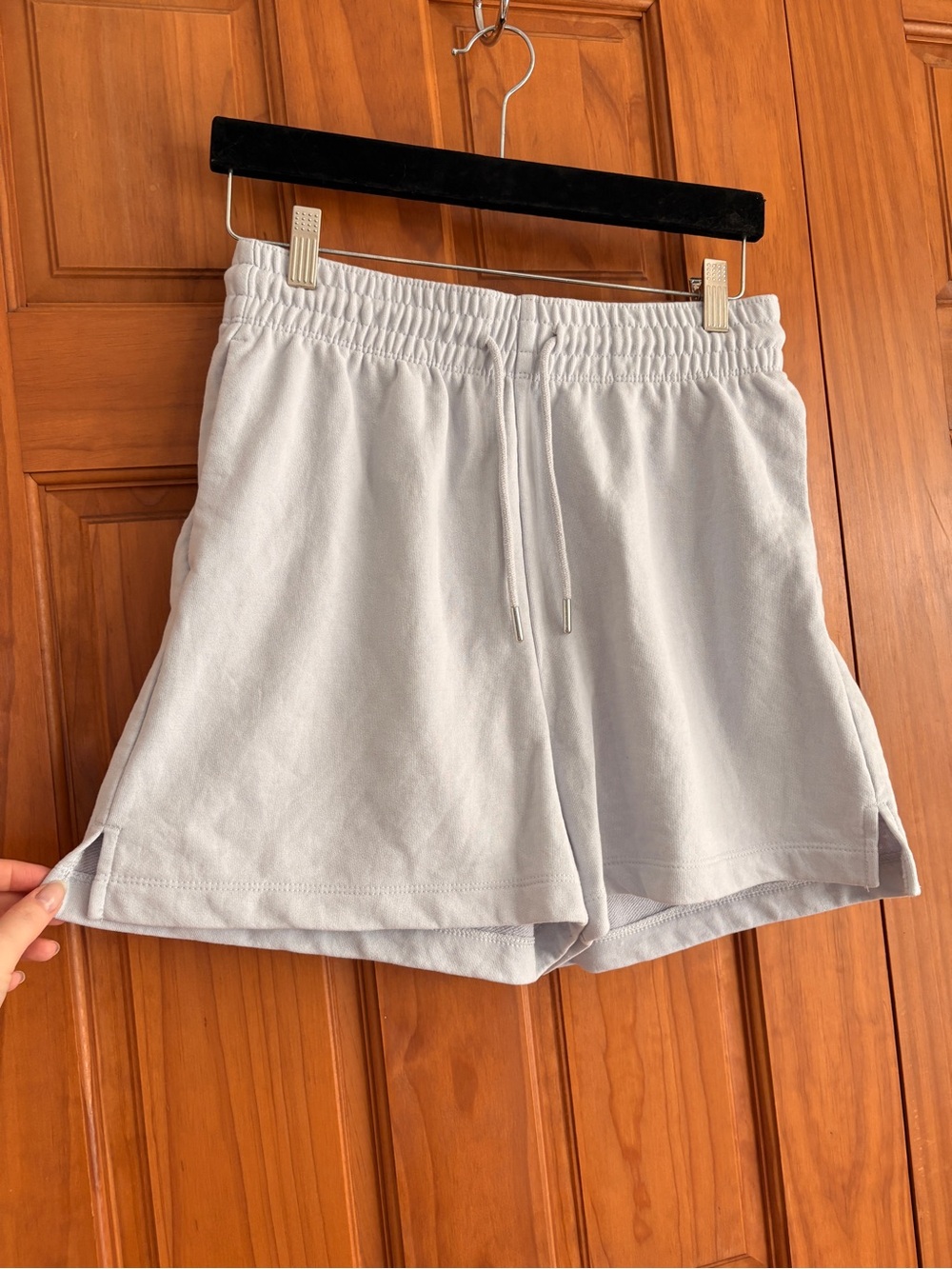 Like New H&M Sweat Shorts Size Small Light Blue